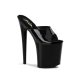 Pleaser Flamingo fekete papucs. 37-es