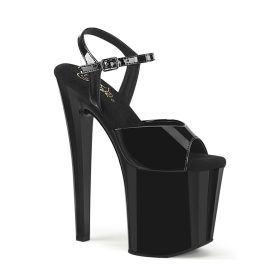 Pleaser Enchant fekete magas szandál. 38-as