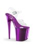 Pleaser Flamingo lila extra magas platform szandál. 41-es