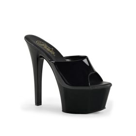 Pleaser Aspire fekete platform papucs. 39-es