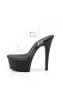 Pleaser Aspire fekete platform szandál. 36-os