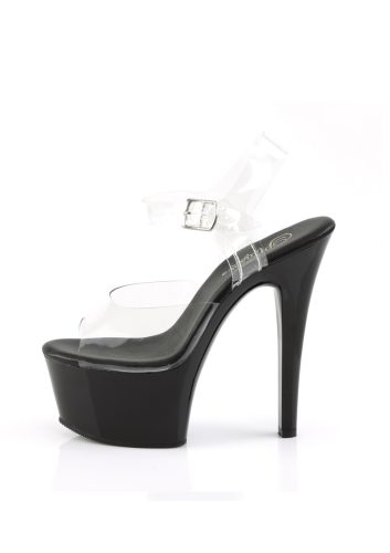Pleaser Aspire fekete platform szandál. 36-os