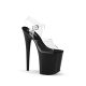 Pleaser Flamingo fekete extra magas platform szandál. 37-es