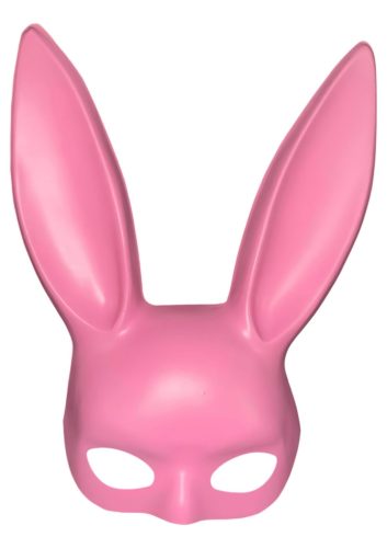 Pink nyuszi maszk
