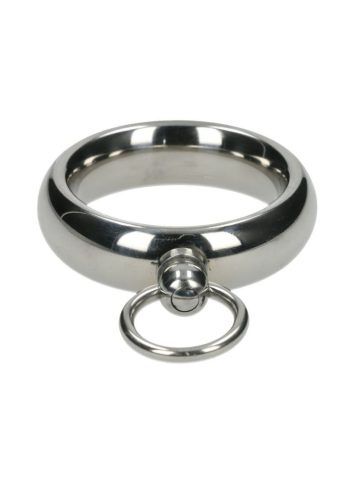 Acél farokgyűrű karikával. Átmérő:45mm