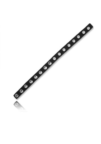 Bőr végig patent péniszgyűrű.