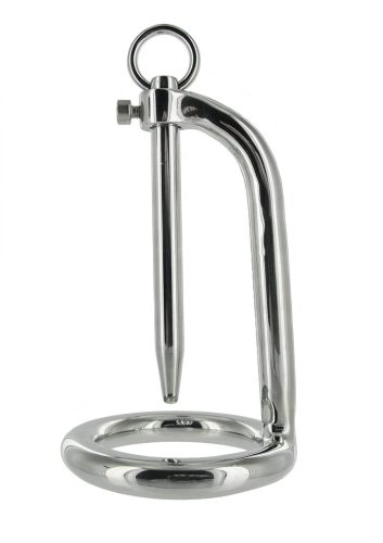 Pénisz katéter heregyűrűvel.