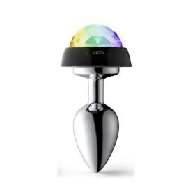 Led disco,világító anal plug medium,akkus.