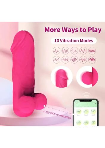Little pink smart vibrator,akkus