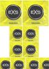 Banán ízű latex óvszer EXS - 10db 10db