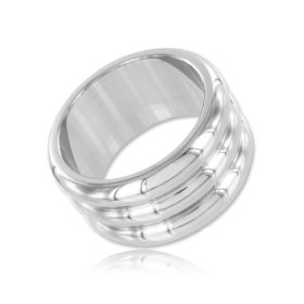 Elegance széles acél péniszgyűrű. átmérő:55mm