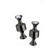 Power magnetic nipple clamps-2pár. Matt fekete