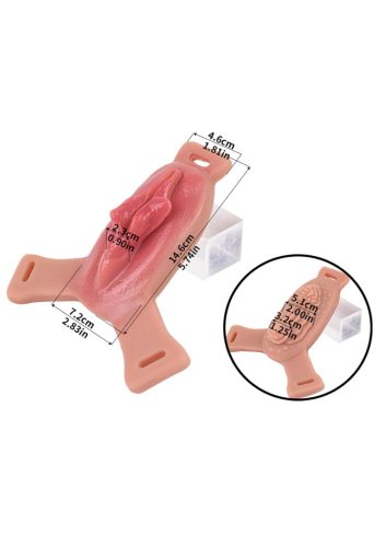 Felcsatolható szilikon vagina