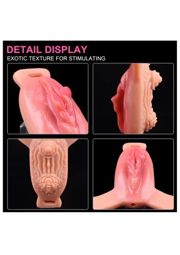 Felcsatolható szilikon vagina