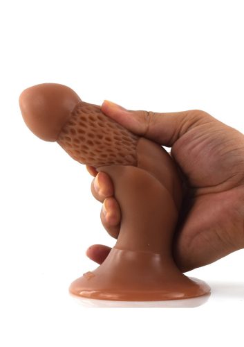 George dupla rétegű szilikon dildó-19cm.