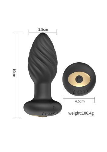 Oscar okos anal plug,akkus.