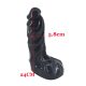 Dragon dong-24cm. Fekete