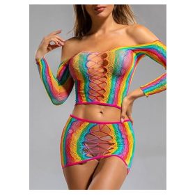 Rainbow Poppy necc szett.