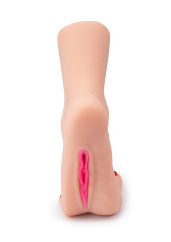 PUSSY FOOTIN,lábpunci. Test színű