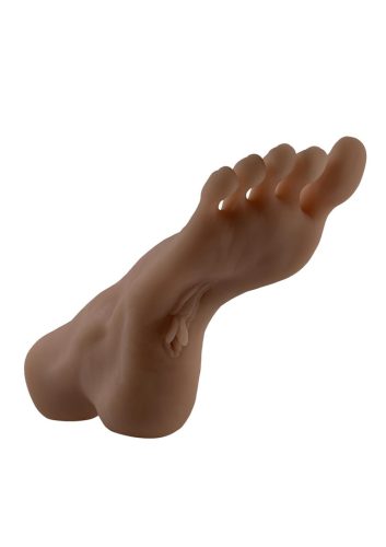 PUSSY FOOTIN,lábpunci. Test színű