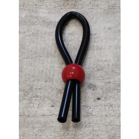 Szilikon péniszgyűrű ,állítható méretű -golyóval.