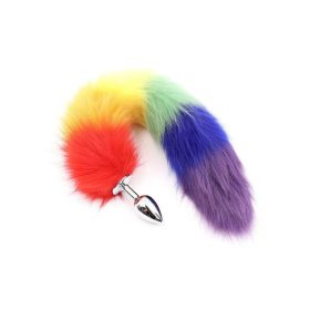 Anal plug farokkal -LGBT. Méret:M
