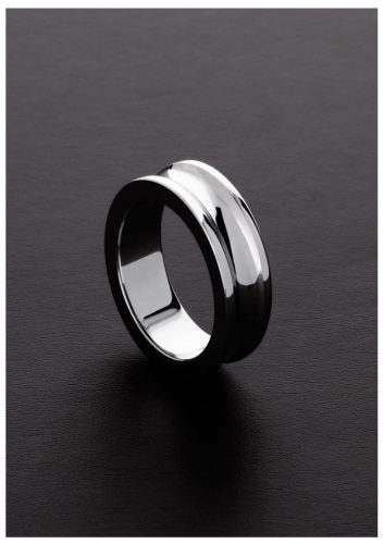 Acél homorú péniszgyűrű. acél szín-40mm átmérő