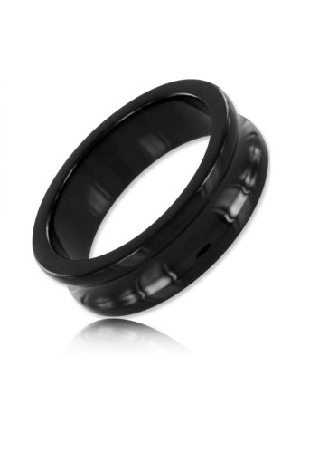 Acél homorú péniszgyűrű. acél szín-45mm átmérő