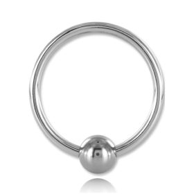 Berlin fém makkgyűrű golyóval 4golyóval-25mm