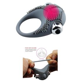 Oliver vibro péniszgyűrű szilikonból. Szürke