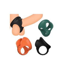 Dean heregyűrű szilikonból. Fekete