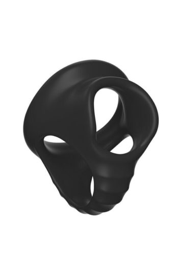 Dean heregyűrű szilikonból. Fekete