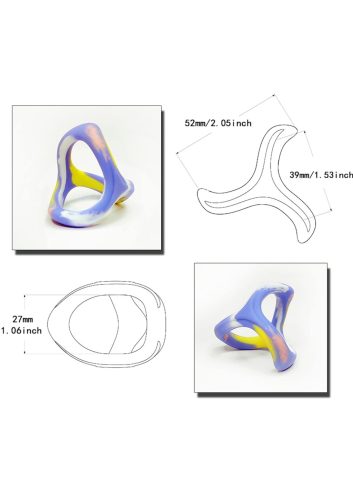 George színes péniszgyűrű.