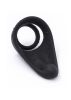 Conan fekete szilikon péniszgyűrű-gát izgatós.