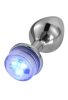 Led,világító anal plug távirányítóval -Small.