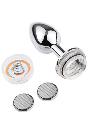 Led,világító anal plug távirányítóval -Small.