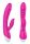 Susan szilikon vibrator,akkus. Pink
