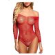 Arnika strasszos piros body.