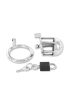 Chastity with Urethral Plug.