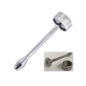 Joe vibrátoros acél pénisz plug.