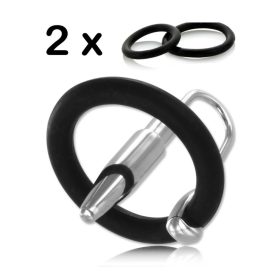 Pénisz katéter 2db.szilikon gyűrűvel.