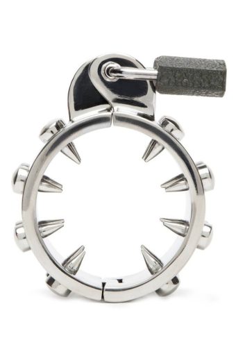 Szöges acél péniszgyűrű