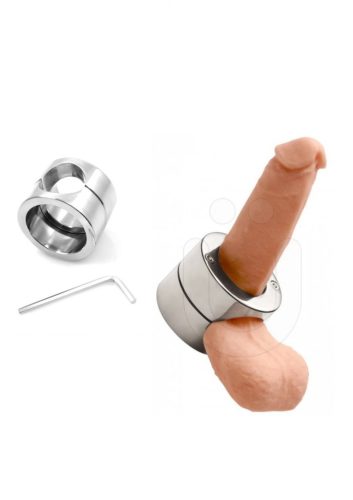 Pénisz gyűrű és here húzó kombi-Large.