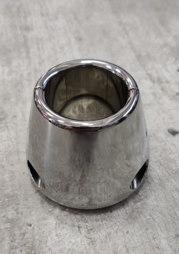 Here súly acélból -kúp forma.