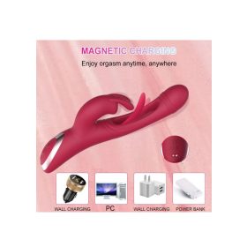 Cancun G-Spot Rabbit Vibrator ,akkus Bordó