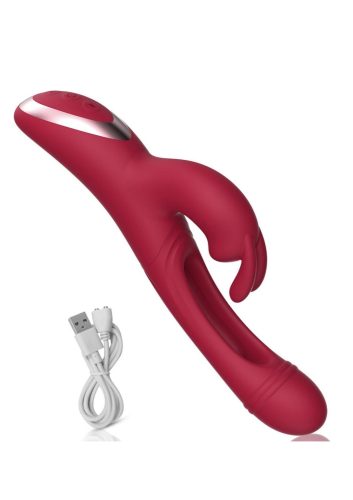 Cancun G-Spot Rabbit Vibrator ,akkus Bordó