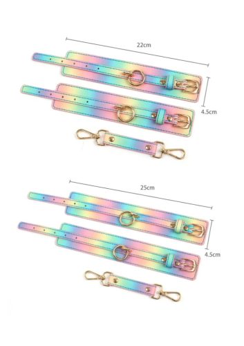 Rainbow bodage set-10darabos.
