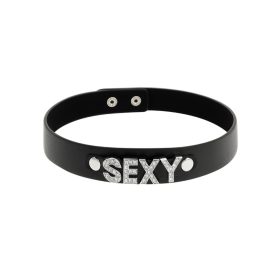 Csillogó SEXY feliratos nyakpánt.