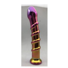 Erina kaméleon üveg dildó -18cm