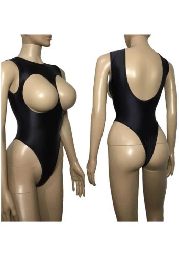 Charlotte vizes hatású kivágott body. Méret:S/M
